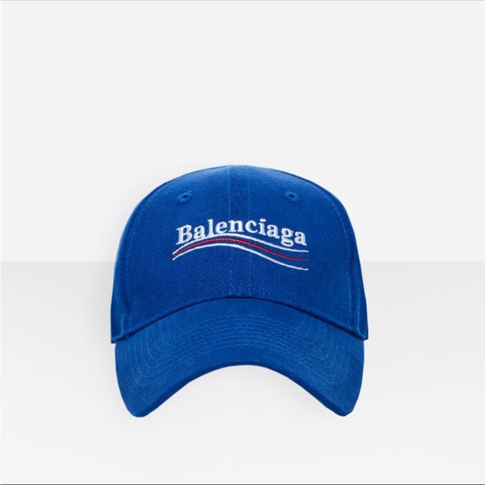 Balenciaga Campaign Hat Bleu Pacifique OS Large